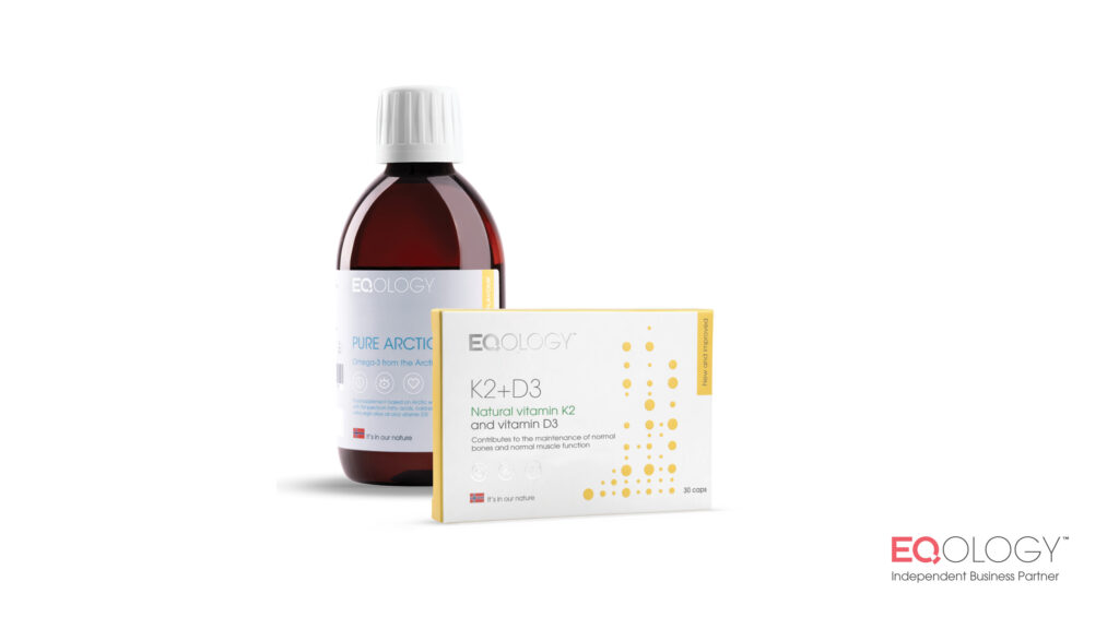 Omega 3 Öl und Vitamin K2+D3